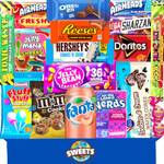 Sweets aus aller welt Amerikanische Süßigkeiten Box  XL