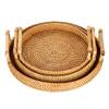 Rattan Serviertablett von Sziqiqi