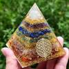 Orgonite 7 Chakra Pyramid von Tamhope