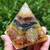 Tamhope Orgonite 7 Chakra Pyramid