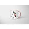 Namens-Tasse mit Blumen Motiv von TASSENTICKER