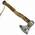 Wikinger-Axt aus kohlenstoffreichem Stahl von Tatla Craft