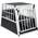 800350 Aluminium-Hundebox von TecTake