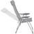 TecTake Aluminium Gartenstuhl