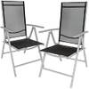 Aluminium-Klappstuhl Set von TecTake