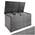 Aluminium Polyrattan Aufbewahrungsbox mit Deckel von TecTake