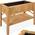 Hochbeet aus Holz von TecTake
