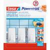Powerstrips Haken Small ECKIG von Tesa