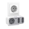 3 Fach Steckdosenadapter mit USB von TESSAN