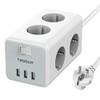 9 in 1 Mehrfachsteckdose mit USB von TESSAN