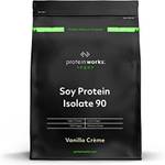 The Protein Works Soja Protein 90 Isolat Vanillecreme