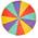 Regenbogen Schwungtuch von THE TWIDDLERS