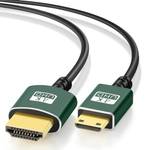 Thsucords Hyper Slim Mini HDMI auf HDMI Kabel