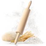 Timeleos Traditionelles Nudelholz