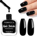 Tomicca Schwarz Nagellack