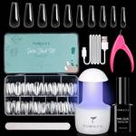 Tomicca Nagelspitzen- und Klebegel-Kit
