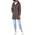 Mid-Length Puffer Hooded Down Jacket von Tommy Hilfiger