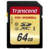 TS64GSDU3E SDXC 64GB UHS-I U3 von Transcend