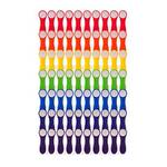Trendfinding Wäscheklammern im Regenbogendesign