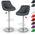 2er Set Barhocker Barstuhl beige von Tresko
