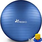 Tresko Gymnastikball mit Luftpumpe
