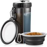 Womgf 2-in-1 Haustier Trinkflasche