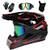Uigjiog Downhill Motorradhelm Kinder