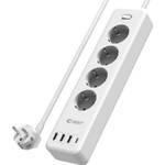 Unidapt Mehrfachsteckdose SL-804ED-3A1C