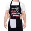 Grillschürze mit Spruch von Upain