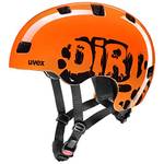 uvex Unisex-Youth Kid 3 Fahrradhelm, Dirtbike Orange, 51-55 cm