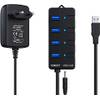 USB Hub mit Netzteil von Vemont