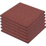 Vidaxl Fallschutzmatte 91786 rot