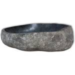 vidaXL Flussstein Waschbecken