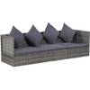 Gartenliege Poly Rattan  von vidaXL