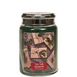 Village Candle Tis The Season 26 oz Glass Jar Scented Candle