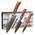Edib Pro 3er Damastmesser-Set von Wakoli