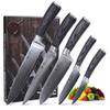 Edis 5er Damastmesser-Set von Wakoli