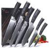 Edis 6er Damastmesser-Set von Wakoli