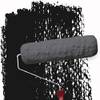 Wandfarbe Schwarz von WALLCOVER