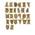 Hotstamps- Zahlen und Symbole von Walnut Hollow