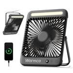 Warmco Akku Camping Ventilator D4