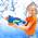 Leistungsstarke Wasserpistole von Whaline