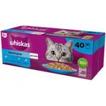 Whiskas 1+ Fisch-Auswahl in Gelee
