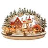 XL LED Schwibbogen Oval Weihnachtsmarkt von Wichtelstube-Kollektion