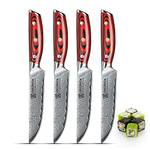 Wildmok Damast-Steakmesser-Set