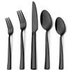 schwarzes Besteck von Wildone 