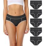 Wirarpa Damen-Midi-Taille-Slip