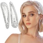 Wllhyf Strass-Haarspangen