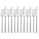 Wmf Corvo Fischbesteck 12-teilig