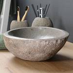 Wohnfreuden Naturstein Waschbecken